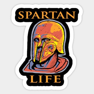 Spartan warrior Sticker